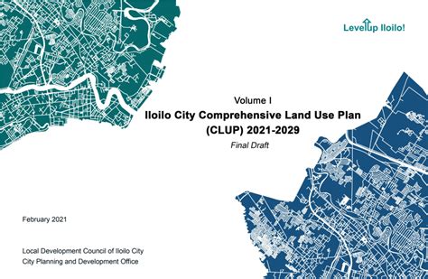 2021 2029 Iloilo City Comprehensive Land Use Plan (CLUP) Volume 1.